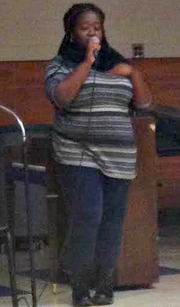 Janay Armbrister sang "Opportunity" by Sia.