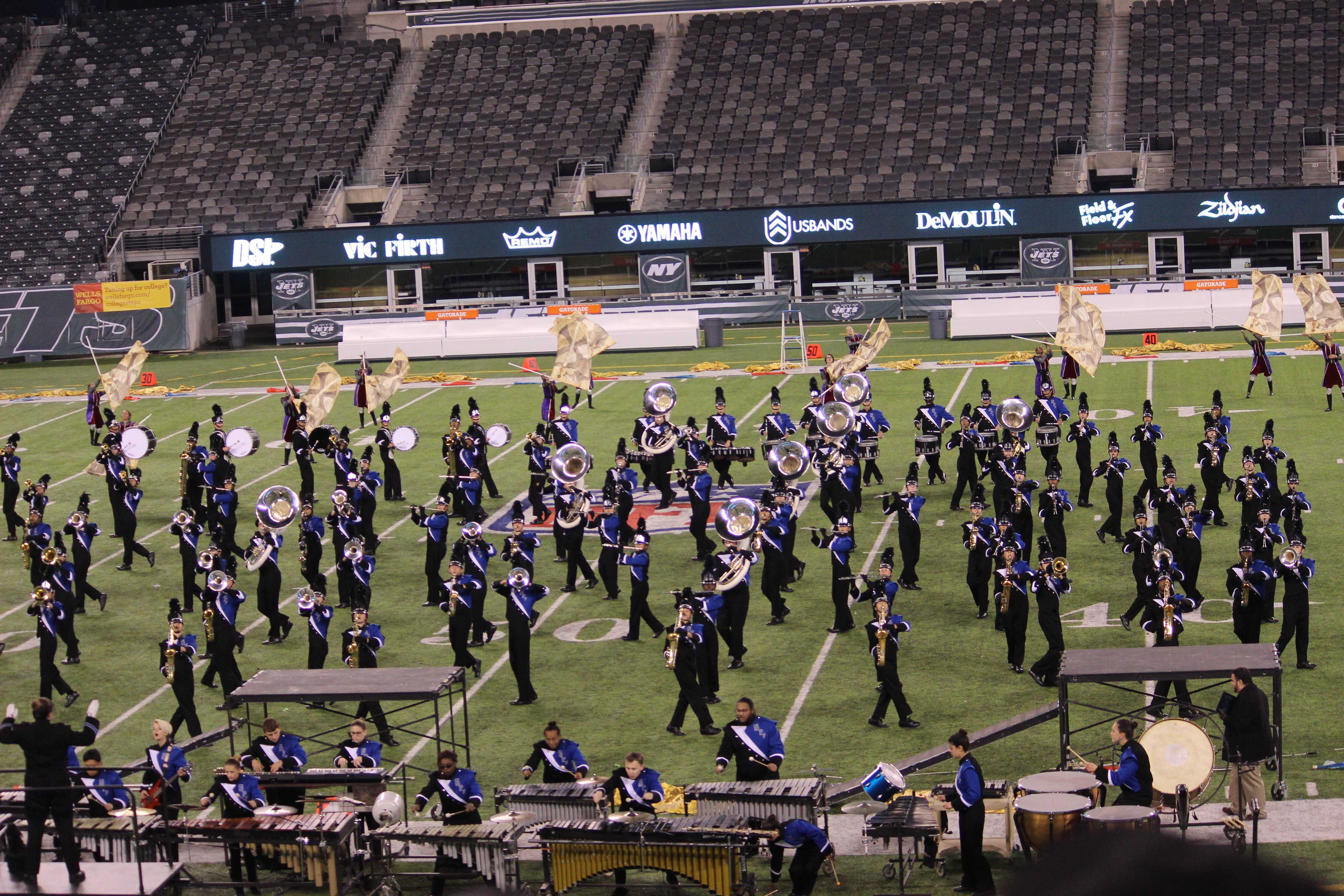 Marching Band Concludes Season With HighEnergy Performance at Metlife