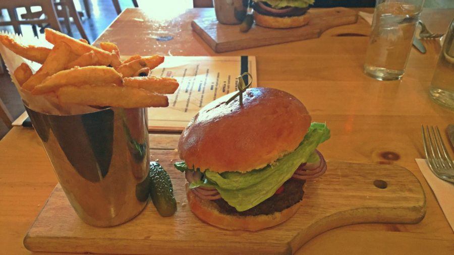 Butcher Block Burgers allows for fine dining