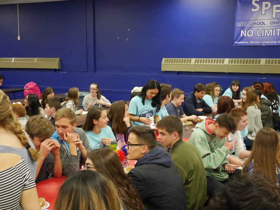 French Club and French Honor Society host breakfast for French Exchange Student
