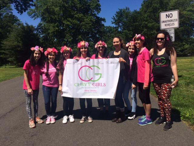 Curvy Girls scoliosis network leads awareness walk
