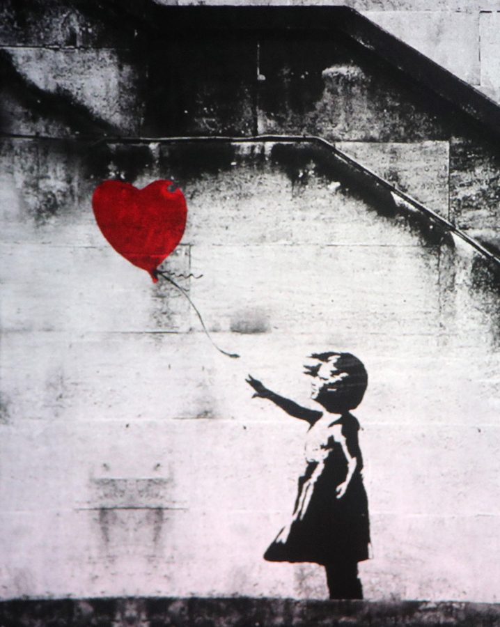 Graffiti artist Banksy pursues social justice