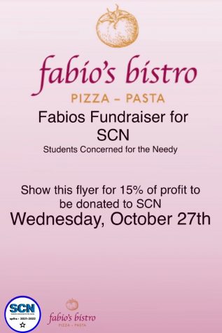 Students Concerned for the Needy Holds Fabio’s Bistro Fundraiser