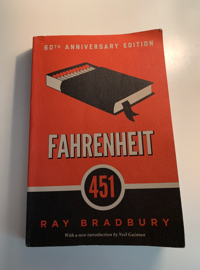 As+the+novel+sits+untouched%2C+it+craves+the+attention+of+a+new+reader.+Ray+Bradbury+wrote+%E2%80%9CFahrenheit+451%E2%80%9D+in+1953.