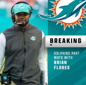 The Miami Dolphins are…without a coach?