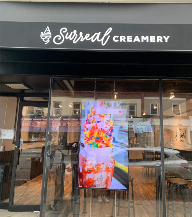 The+creamery%E2%80%99s+exterior+is+appealing+to+onlookers.+Surreal+Creamery+recently+opened+in+Westfield%2C+NJ%2C+and+I+was+excited+to+give+it+a+try.+