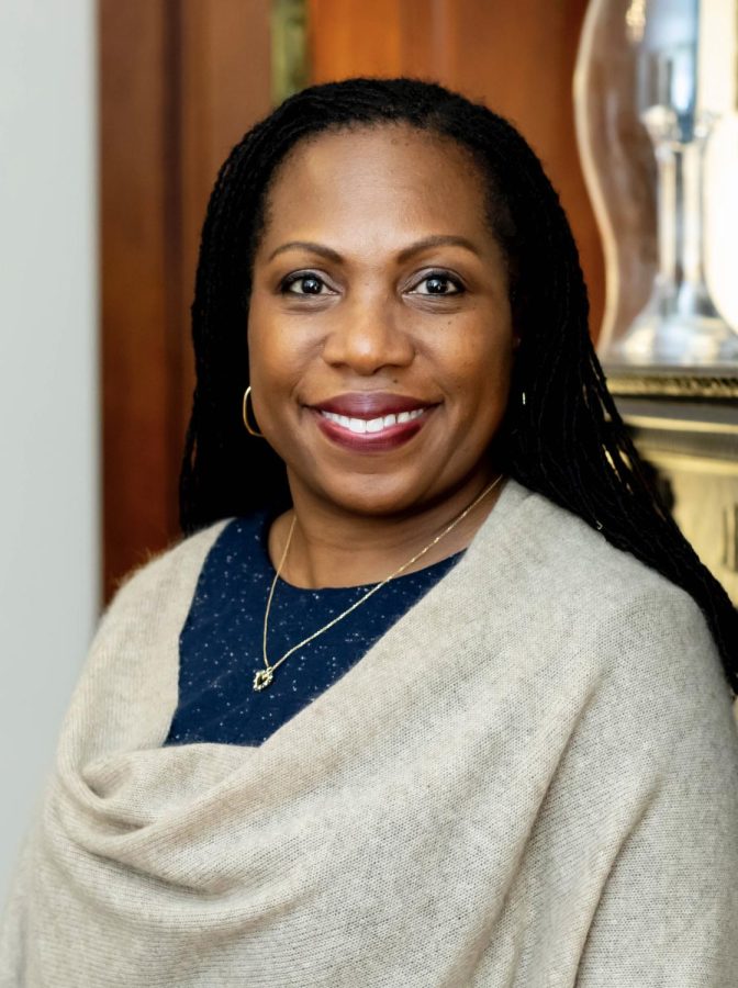 Ketanji Brown Jackson at Loeb House (Harvard University, 2020) by Rose Lincoln, Harvard University