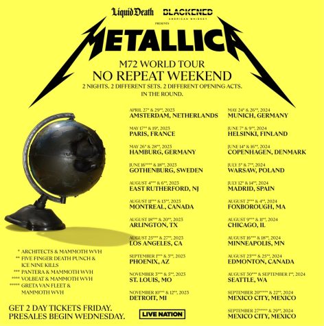 Graphic courtesy of Metallica.com