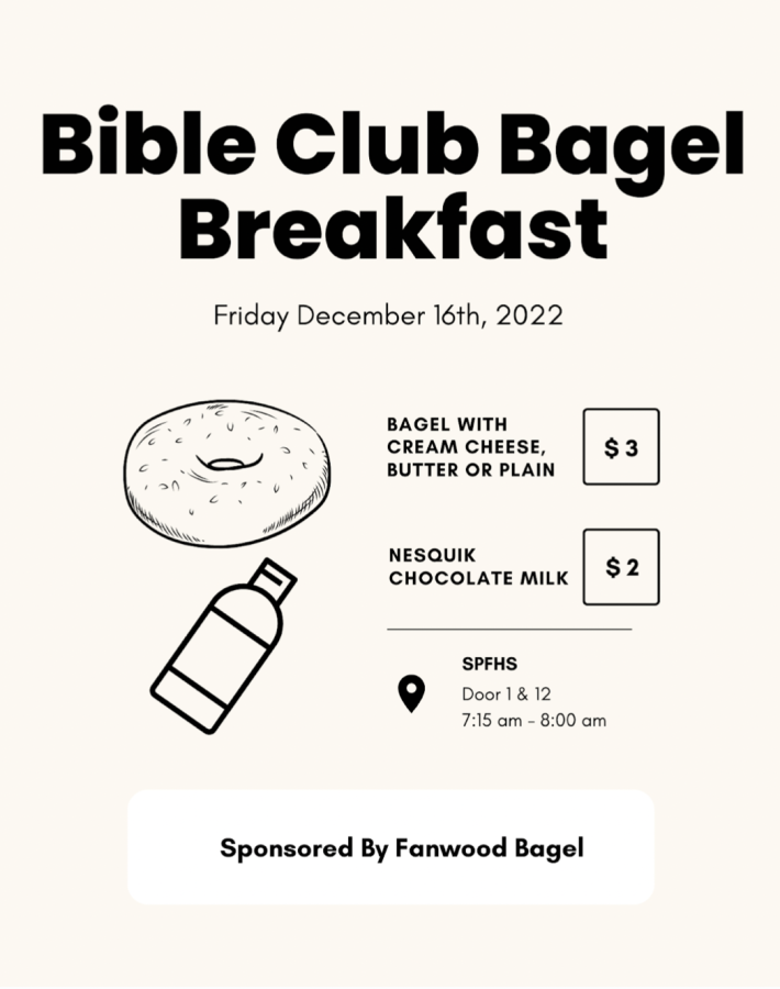 Bible+Club+Brings+Bagel+Breakfast+to+SPFHS