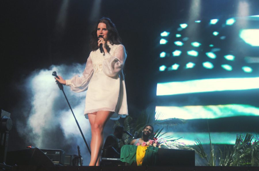 Lana Del Rey promotes music at the Planeta Terra Festival in Sao Paolo, Brazil. Del Rey has since garnered millions of fans all over the world and has been nominated for six Grammys. 