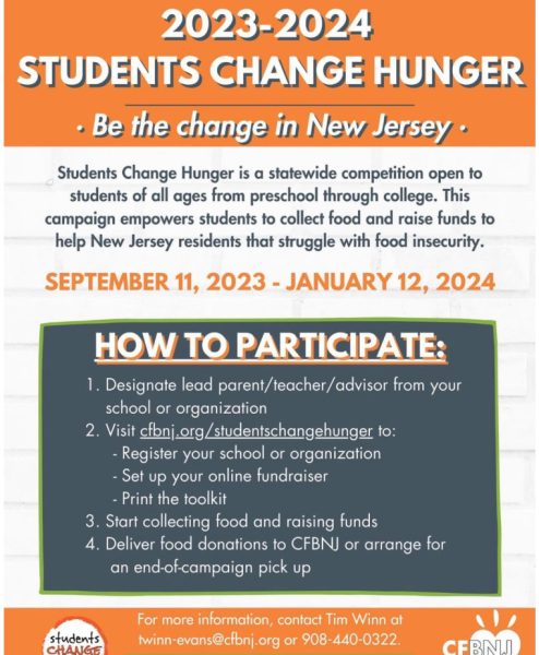 Small Actions Make a Difference: Students Change Hunger Joins SPFHS