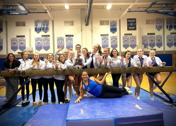 Navigation to Story: Scotch Plains-Fanwood Gymnastics Wins Sixth Consecutive Union County Championship; Remain Undefeated on the Year