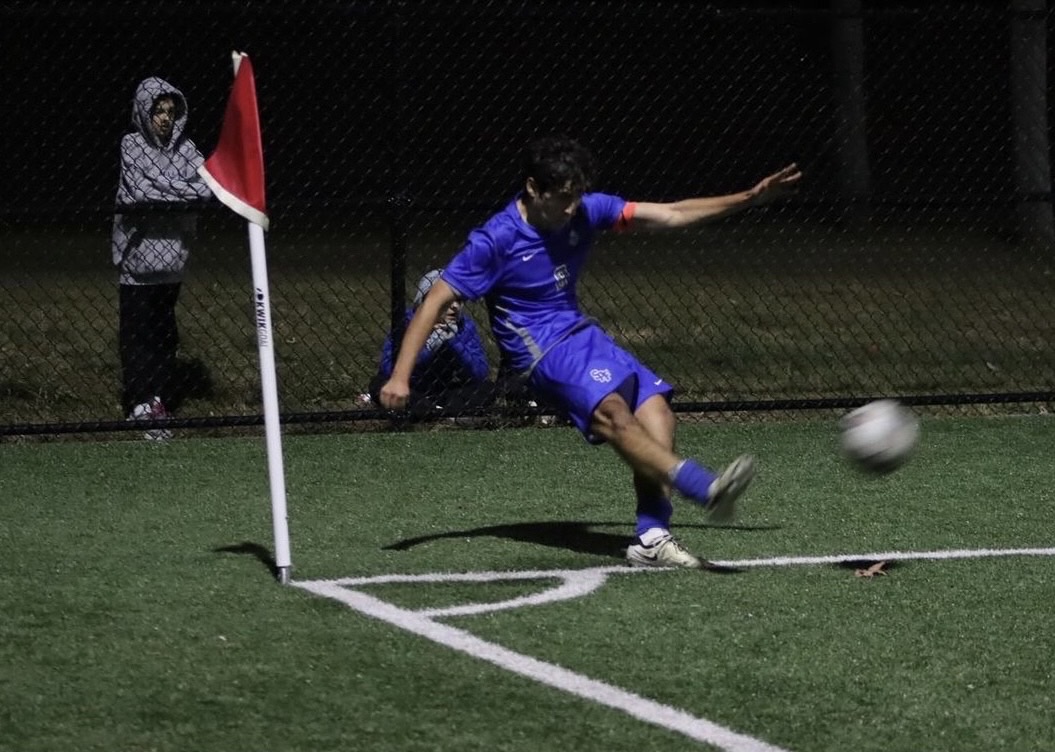 Luca Passucci catches Westfield goalie Simon Gunzberg by surprise with a shot directly off a corner in the second half that finds the back of the net. Passucci’s ‘olimpico’ brought the crowd to life and propelled the Raiders to a 3-0 victory in the sectional final on Friday, Nov. 15. 