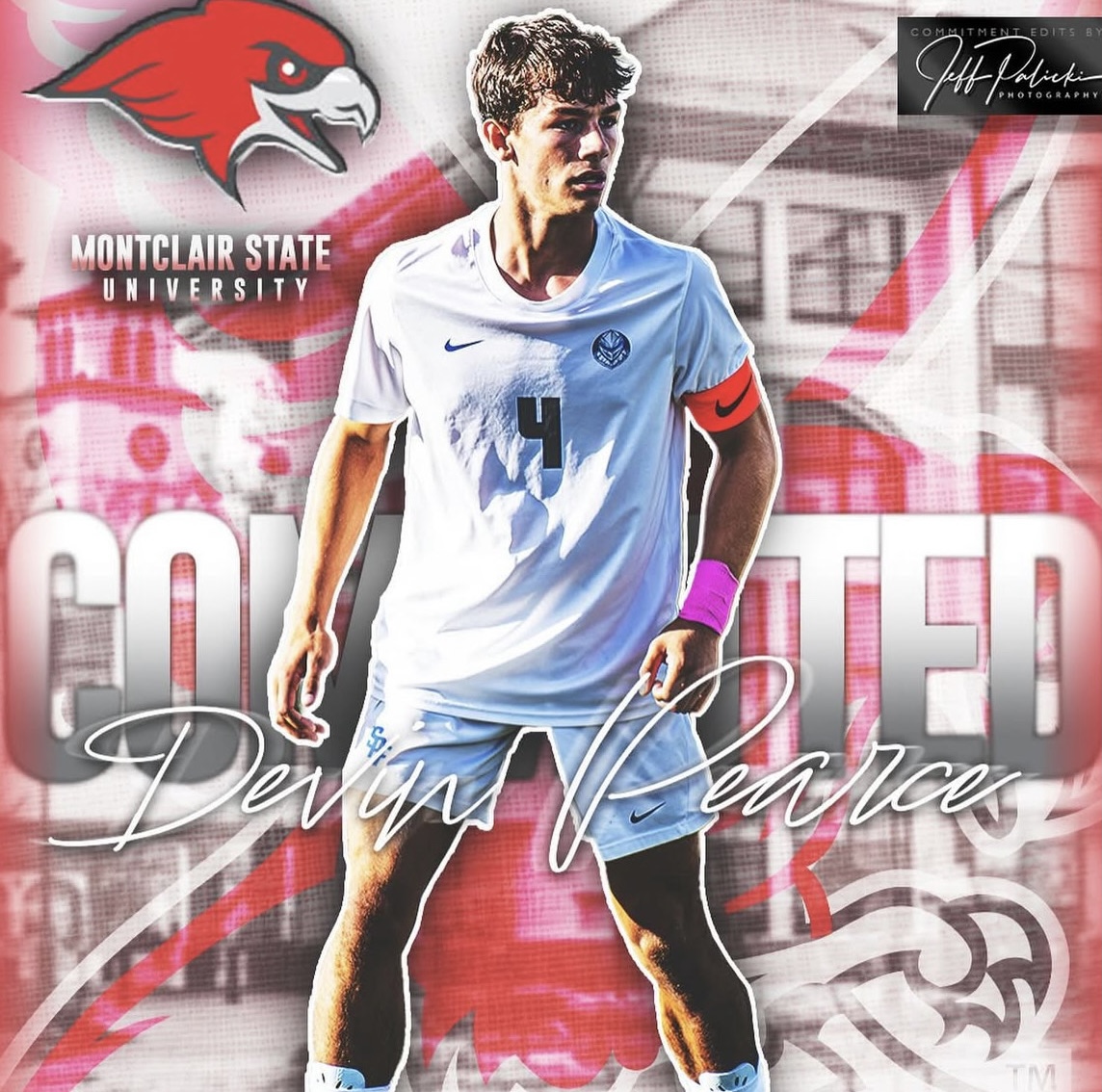 Senior Devin Pearce Announces Commitment to Montclair State University Soccer