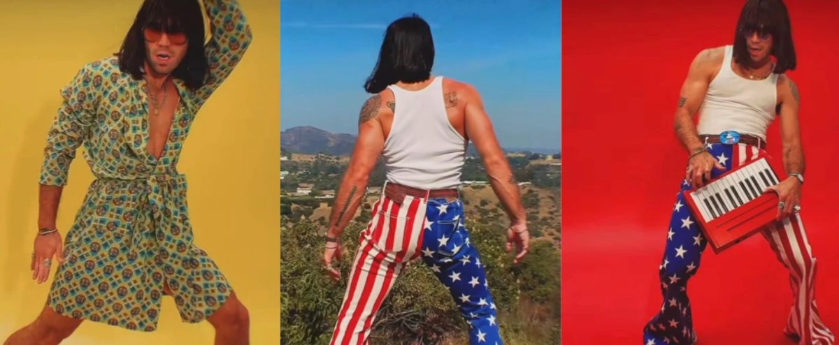 Mr. Fantasy in the official music video for his debut single. The video was filmed in Los Angeles. 
