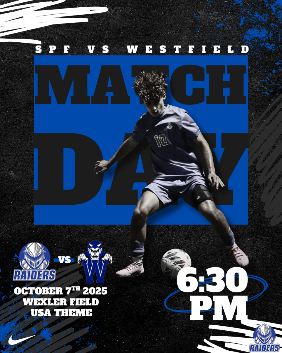 Raiders boys soccer host Westfield under the lights tonight at Shimme Wexler Field. The last time these teams met, SPF came out on top in the group state final.
