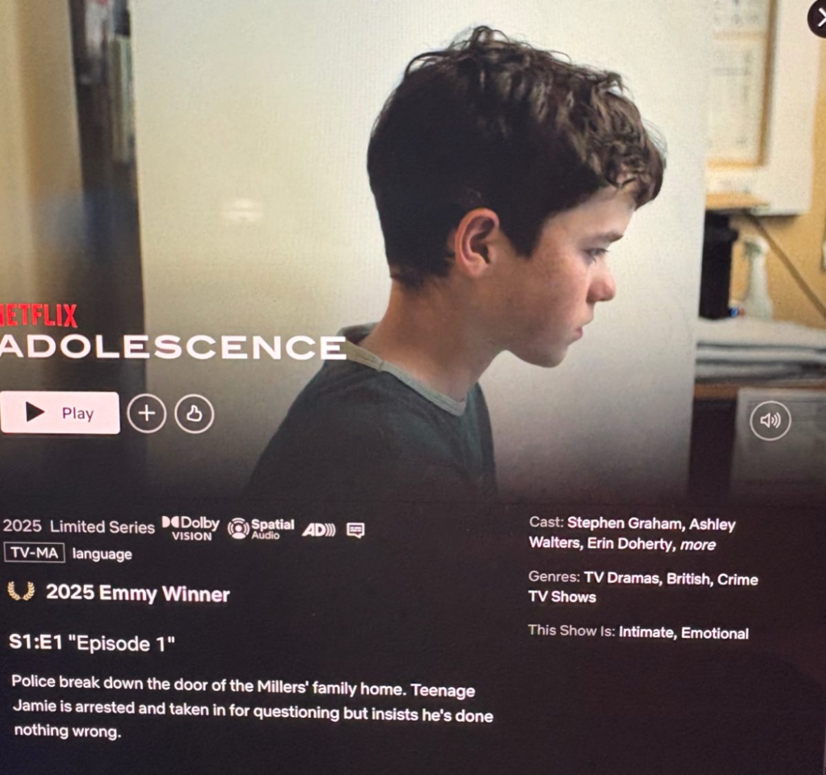 Netflix’s Psychological Drama “Adolescence” is Recognized for its Distinctive Plot and Cinematography (Spoilers)