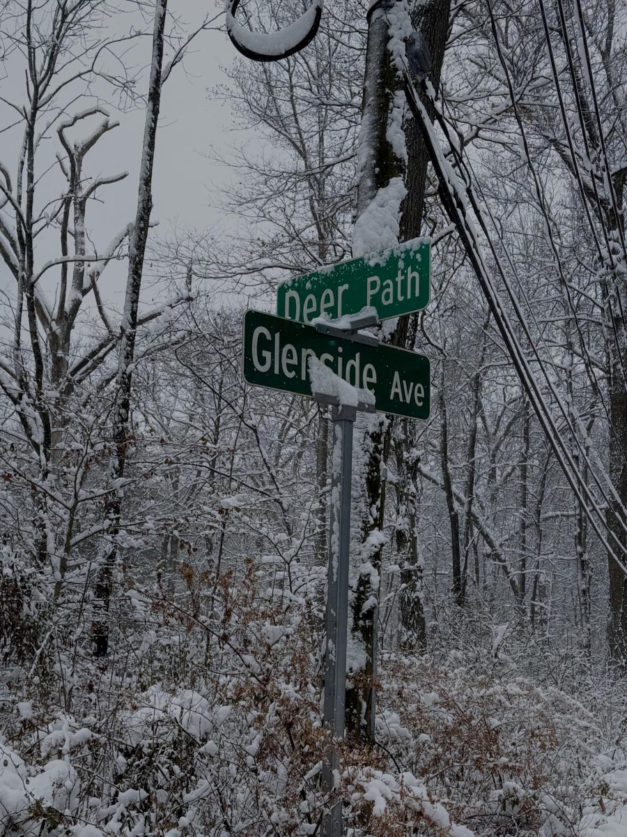Snow falls on New Jersey, a sign of peak winter.