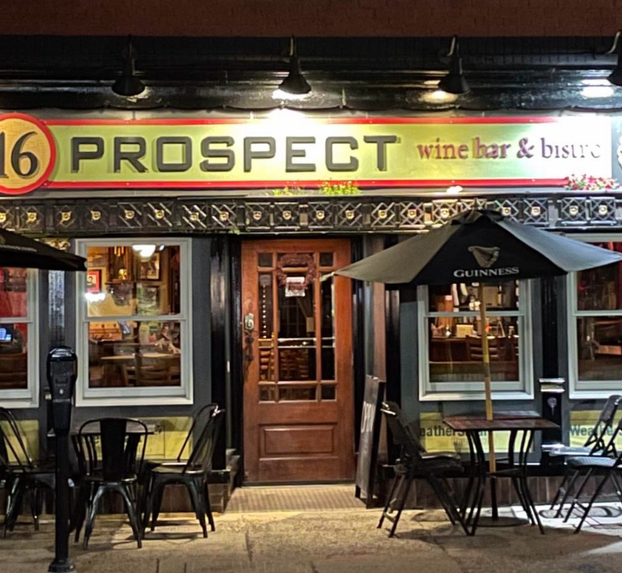 The cozy, lived-in atmosphere invited people in where one drink quickly turned into two or three. As compared to the polished restaurants, 16 Prospect was intimate and genuine. 